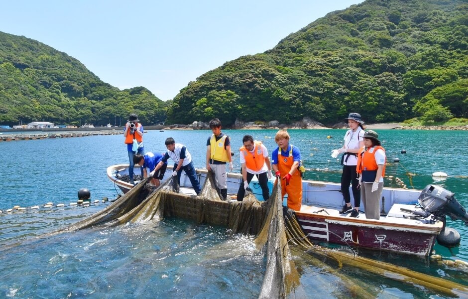 草食系おととの大変身プロジェクトinみえ熊野の活動の様子